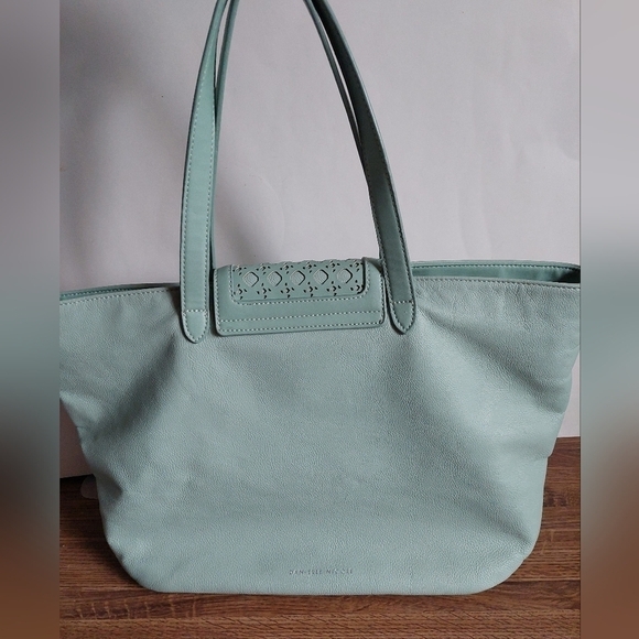 Danielle Nicole Light Mint Green Tote Shoulder Bag - Picture 2 of 16